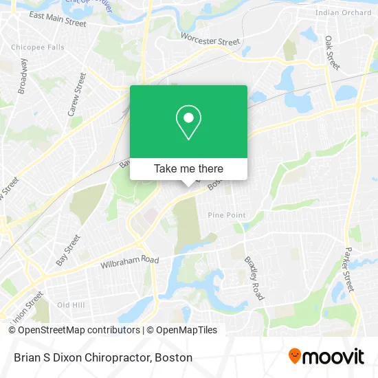 Brian S Dixon Chiropractor map