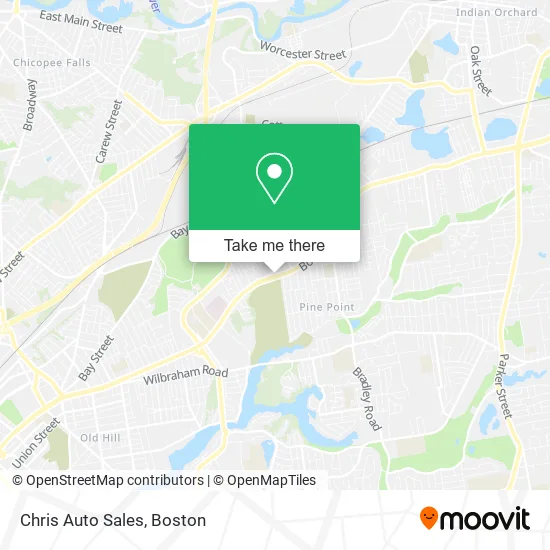 Chris Auto Sales map