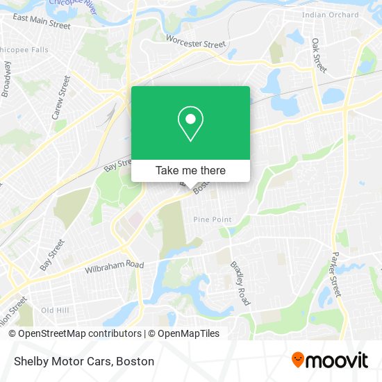 Mapa de Shelby Motor Cars