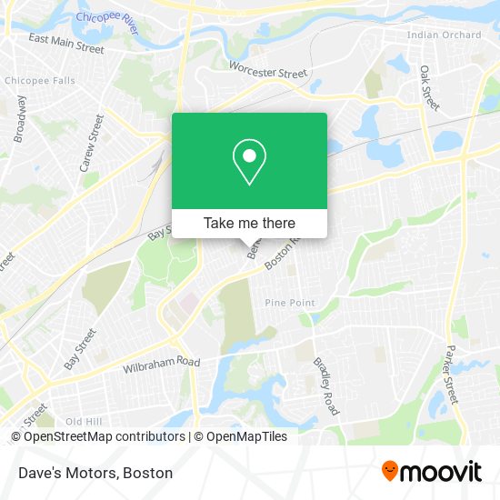 Mapa de Dave's Motors