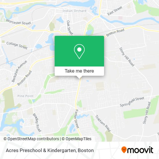 Mapa de Acres Preschool & Kindergarten