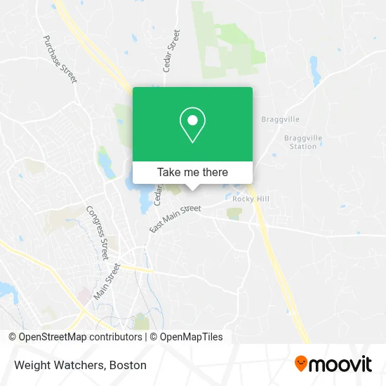 Weight Watchers map