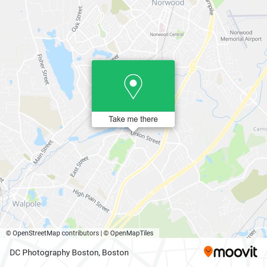 DC Photography Boston map