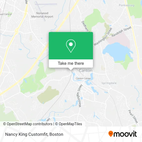 Nancy King Customfit map