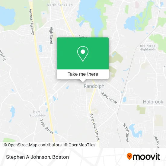 Stephen A Johnson map