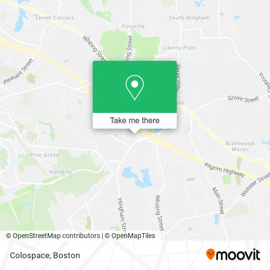 Colospace map
