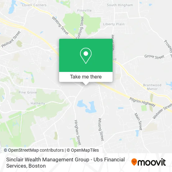 Sinclair Wealth Management Group - Ubs Financial Services map
