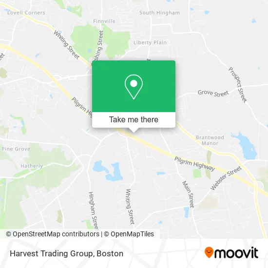 Harvest Trading Group map