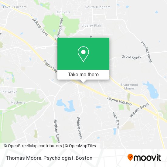 Mapa de Thomas Moore, Psychologist