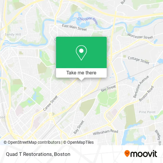Quad T Restorations map