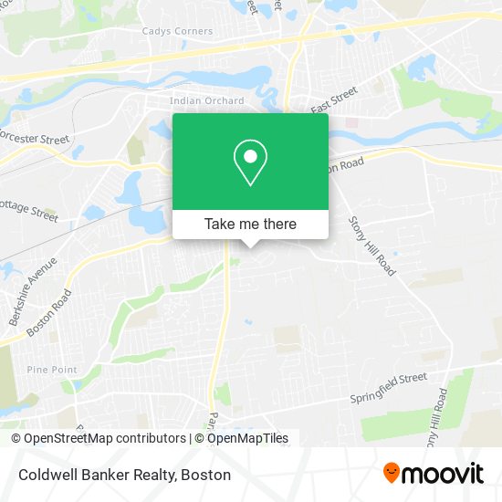 Mapa de Coldwell Banker Realty