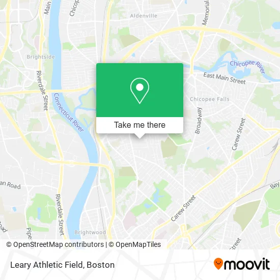 Leary Athletic Field map