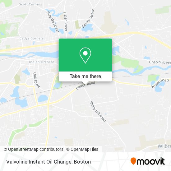 Valvoline Instant Oil Change map