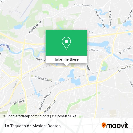La Taqueria de Mexico map