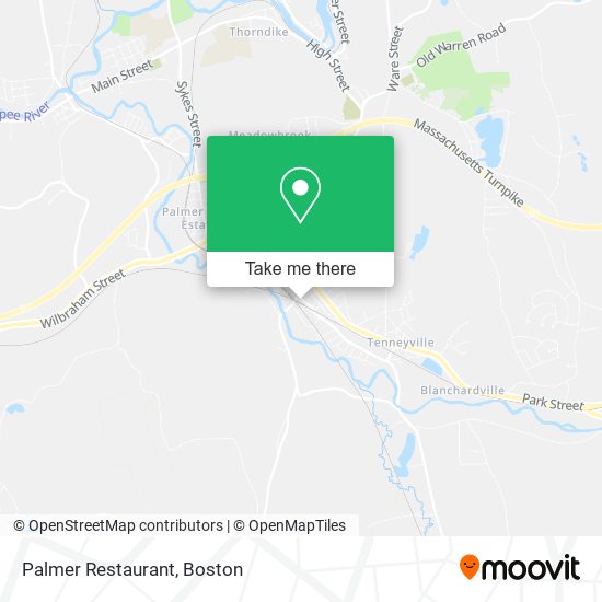 Mapa de Palmer Restaurant