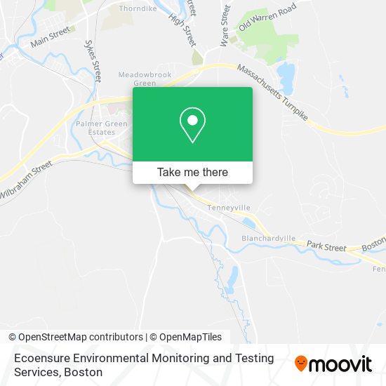 Ecoensure Environmental Monitoring and Testing Services map