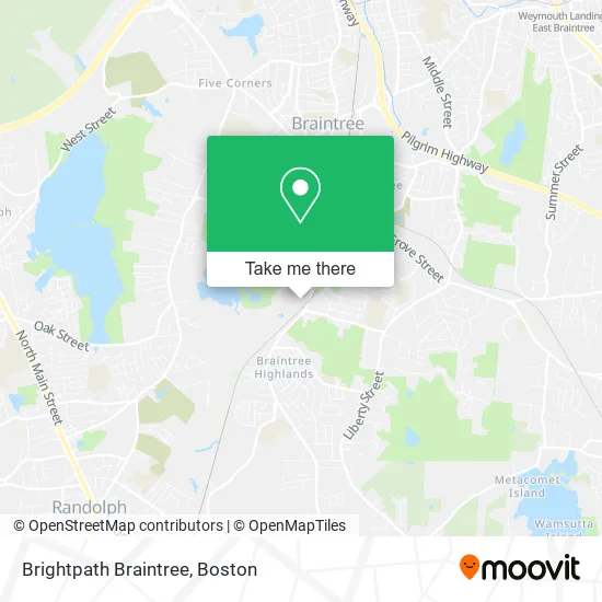 Brightpath Braintree map