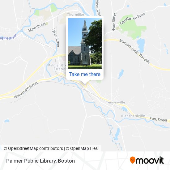 Mapa de Palmer Public Library