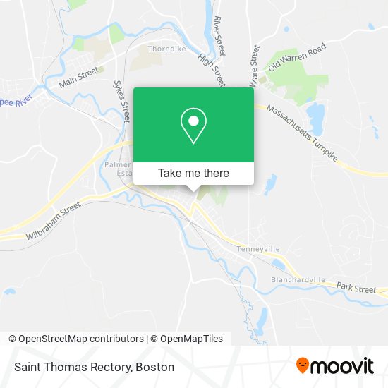 Saint Thomas Rectory map