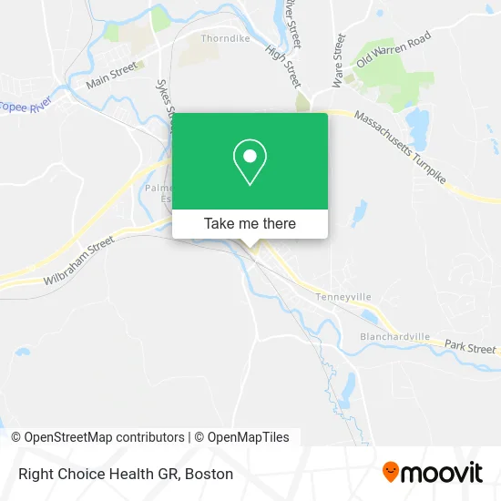 Right Choice Health GR map