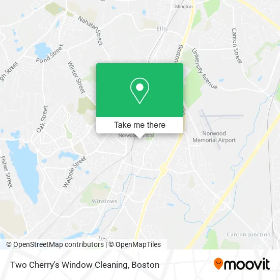 Two Cherry's Window Cleaning map