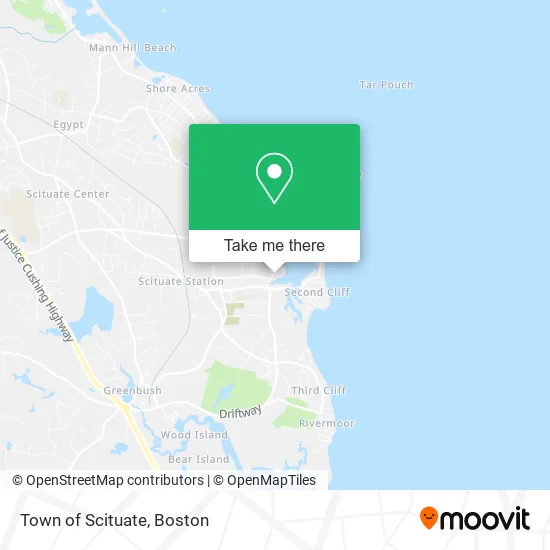 Mapa de Town of Scituate