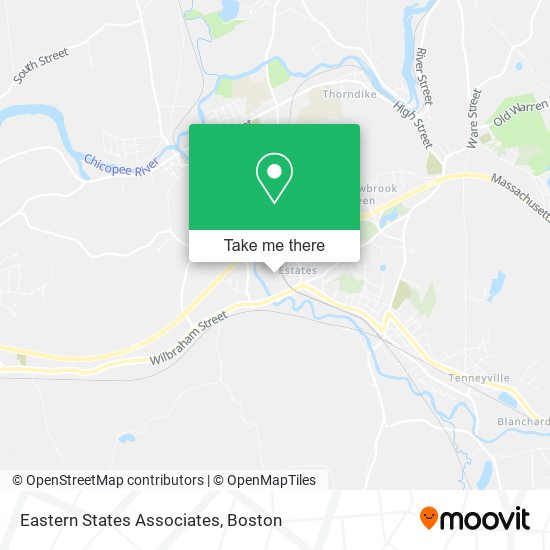 Eastern States Associates map