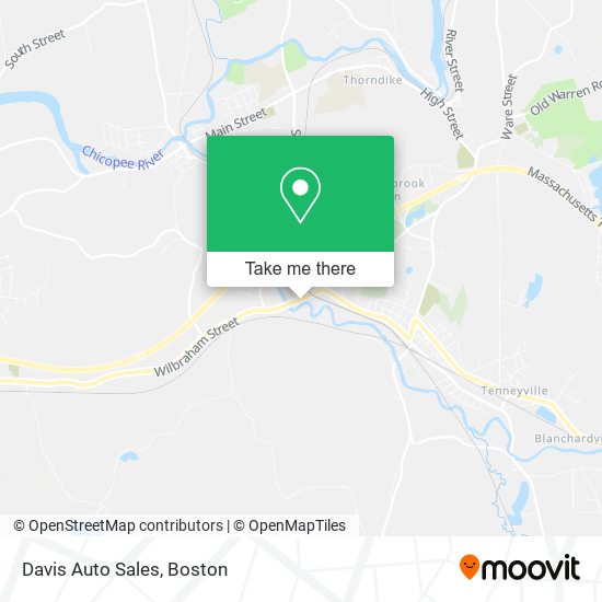 Davis Auto Sales map