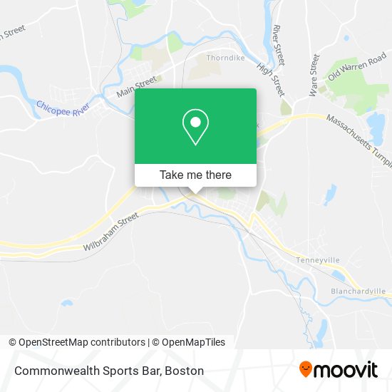 Mapa de Commonwealth Sports Bar
