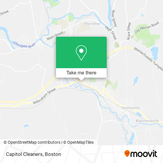 Capitol Cleaners map