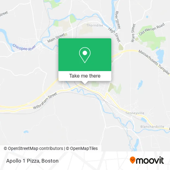 Apollo 1 Pizza map