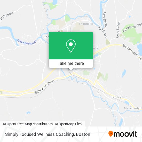 Mapa de Simply Focused Wellness Coaching