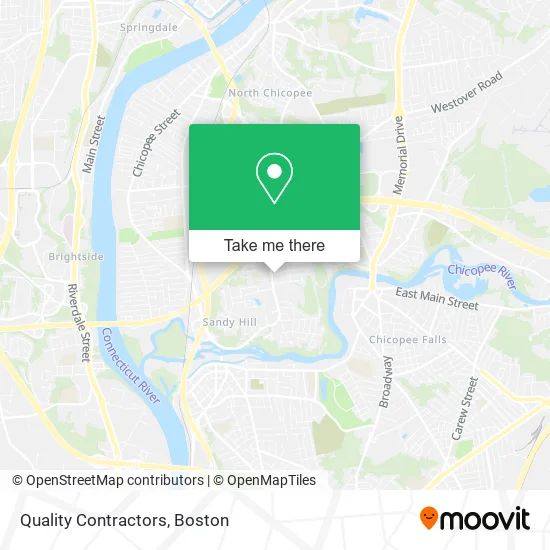 Quality Contractors map