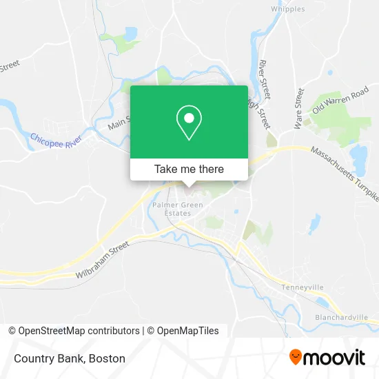 Country Bank map