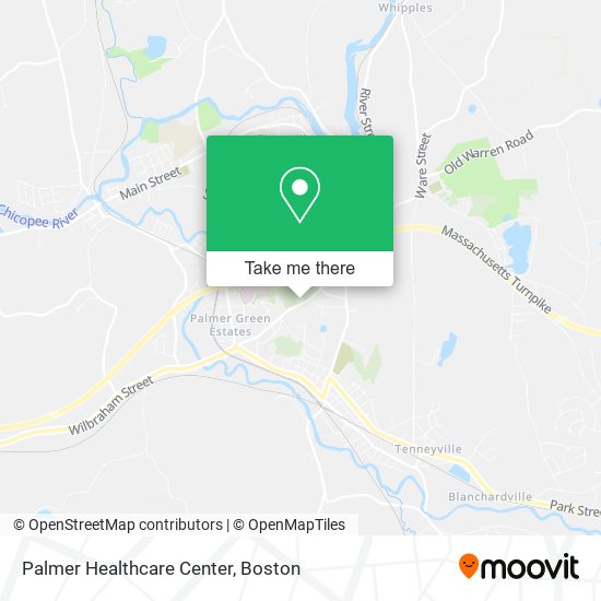Palmer Healthcare Center map