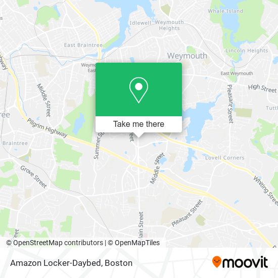 Mapa de Amazon Locker-Daybed