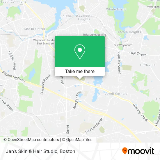 Jan's Skin & Hair Studio map