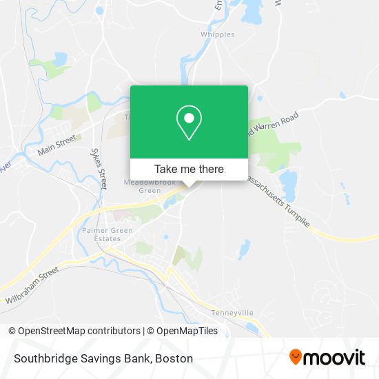 Southbridge Savings Bank map