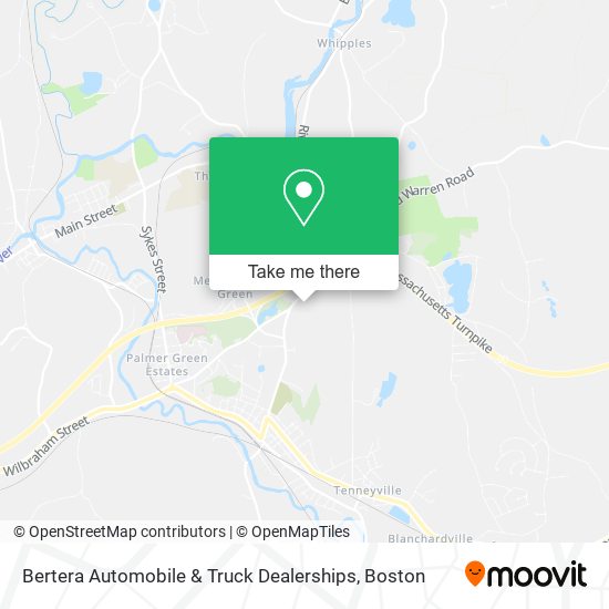 Bertera Automobile & Truck Dealerships map