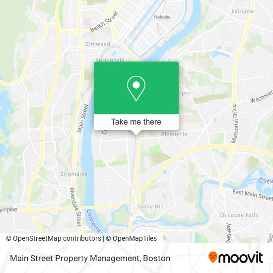 Main Street Property Management map