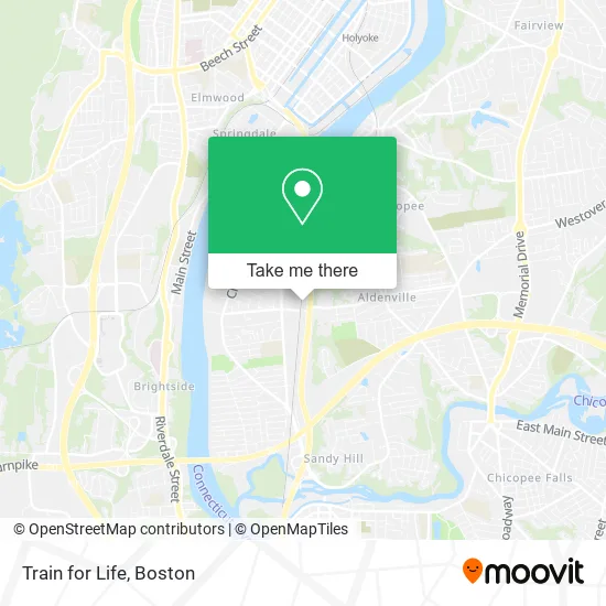 Train for Life map