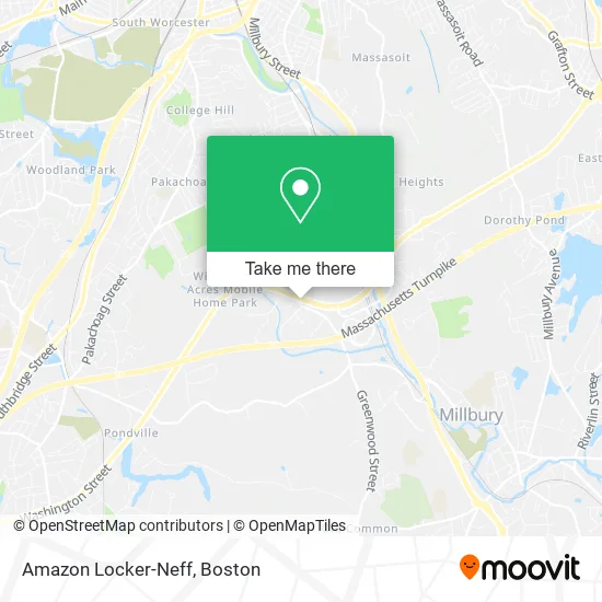 Amazon Locker-Neff map