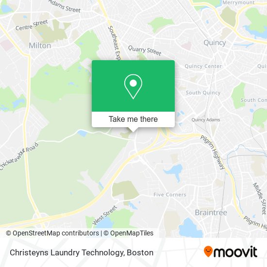 Christeyns Laundry Technology map