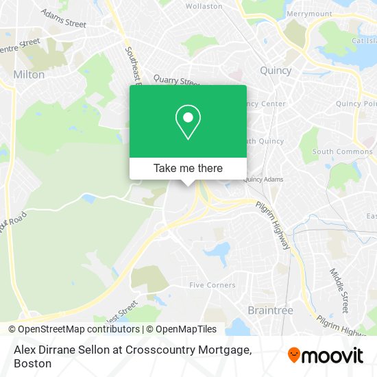 Alex Dirrane Sellon at Crosscountry Mortgage map