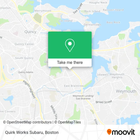 Quirk Works Subaru map