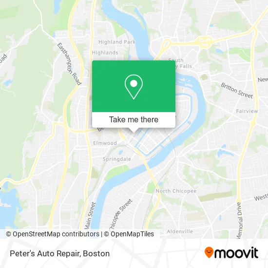 Peter's Auto Repair map