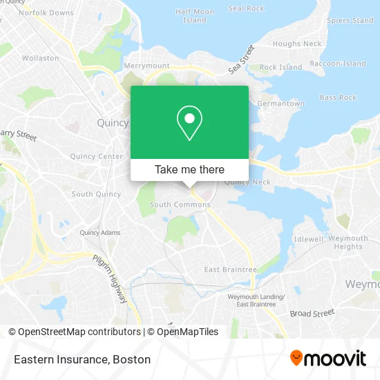 Eastern Insurance map