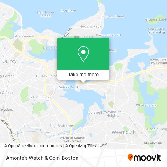 Mapa de Amonte's Watch & Coin