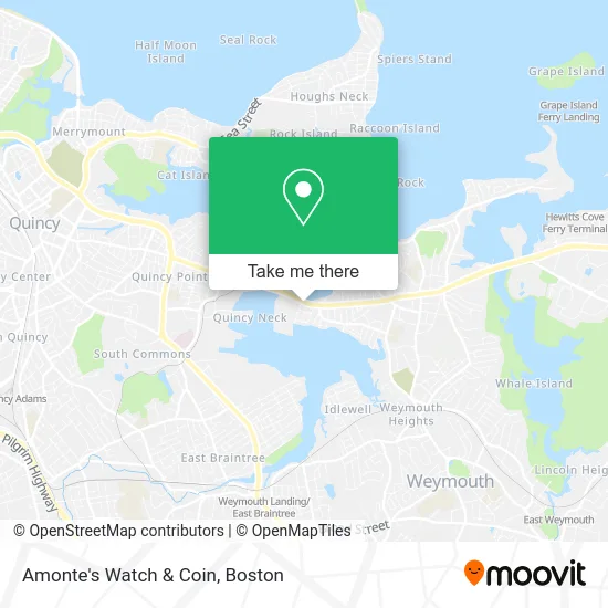 Amonte's Watch & Coin map