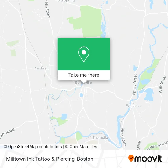 Milltown Ink Tattoo & Piercing map